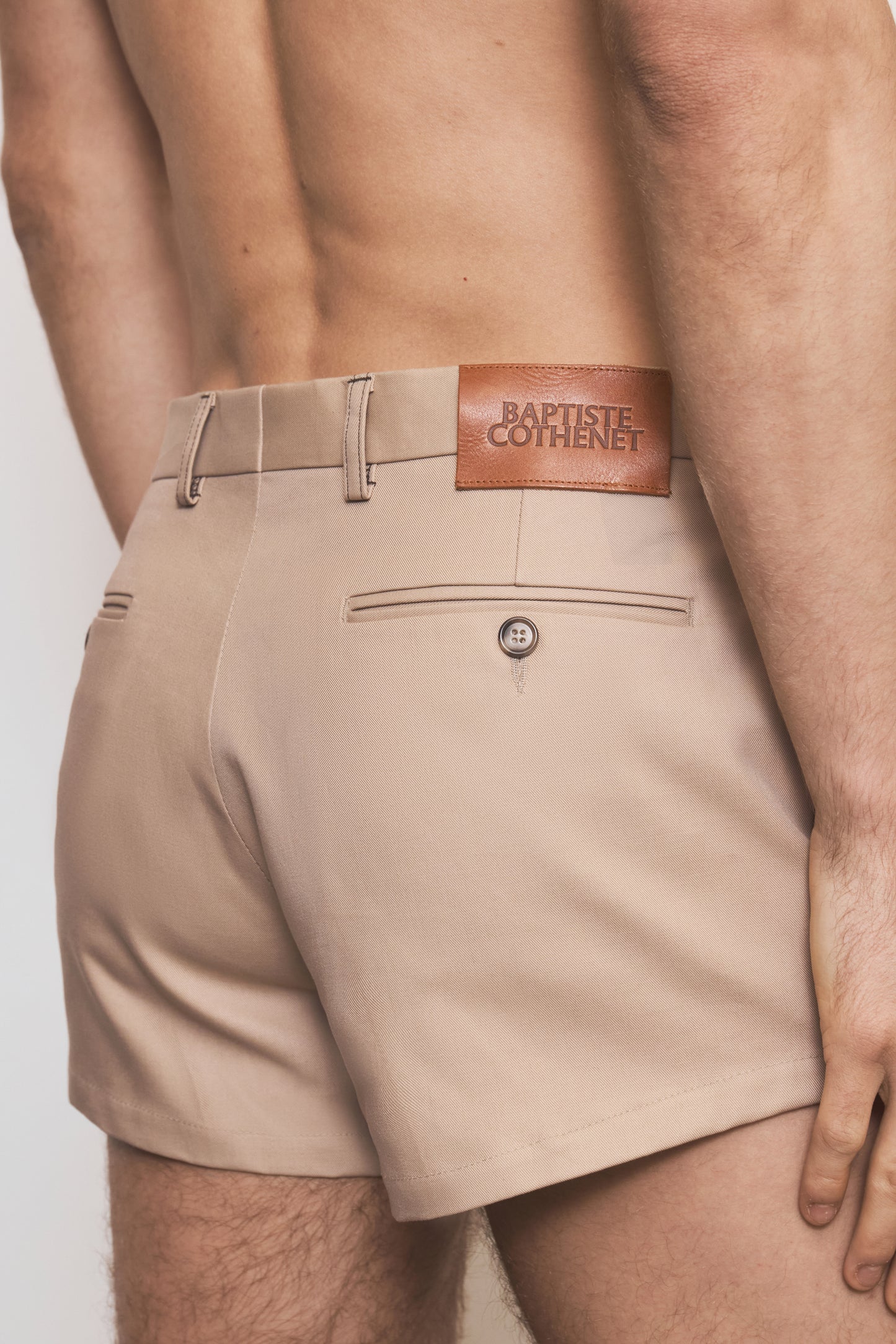 Eclipse Cotton Mini Shorts